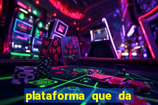 plataforma que da 30 reais para jogar