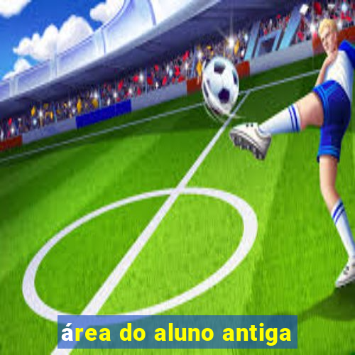 área do aluno antiga