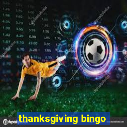 thanksgiving bingo