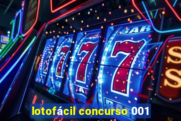 lotofácil concurso 001