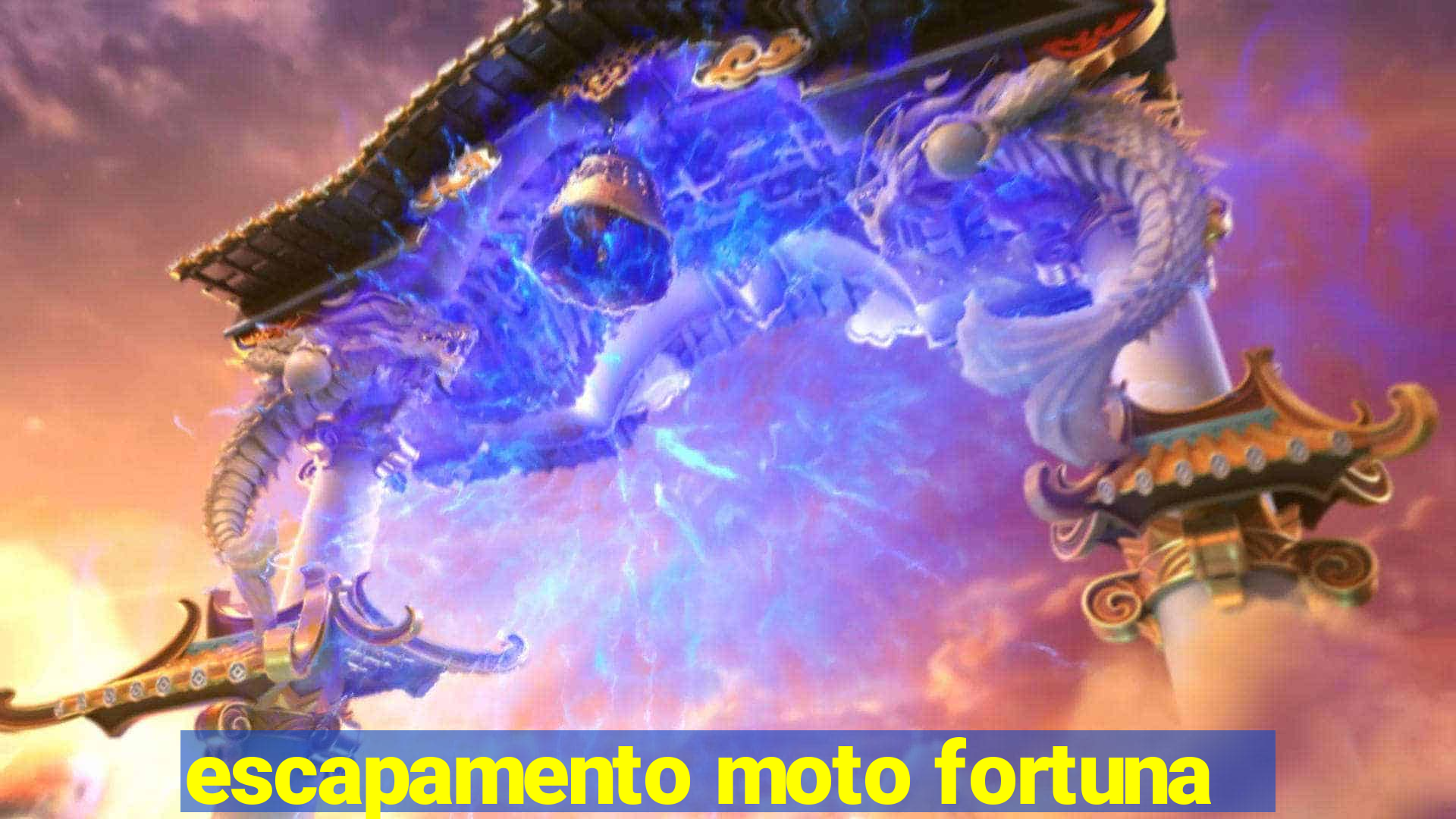 escapamento moto fortuna