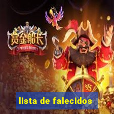 lista de falecidos