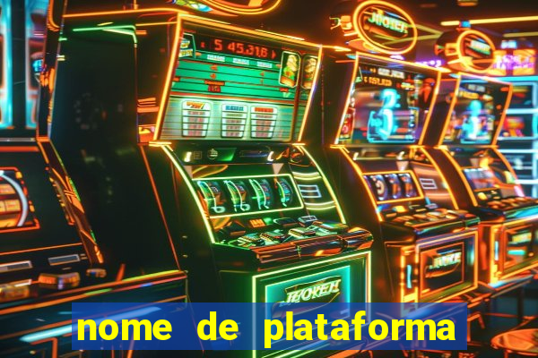 nome de plataforma de jogos