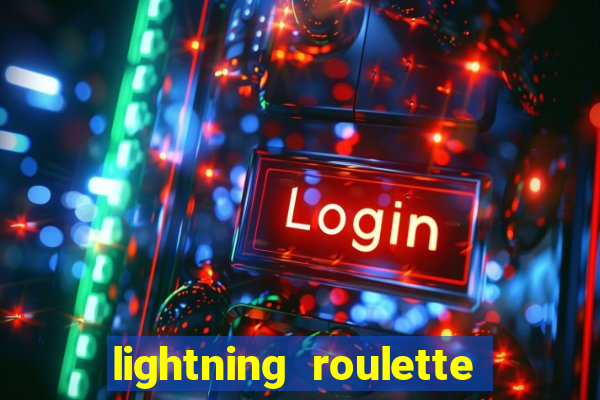 lightning roulette como jogar