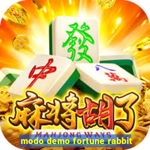 modo demo fortune rabbit