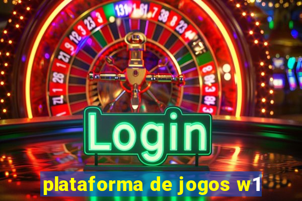 plataforma de jogos w1