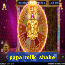 papa milk shake click jogos