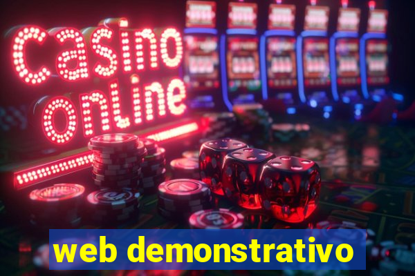 web demonstrativo