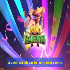 acompanhante em cruzeiro